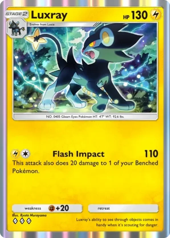 Luxray · Mega Rising