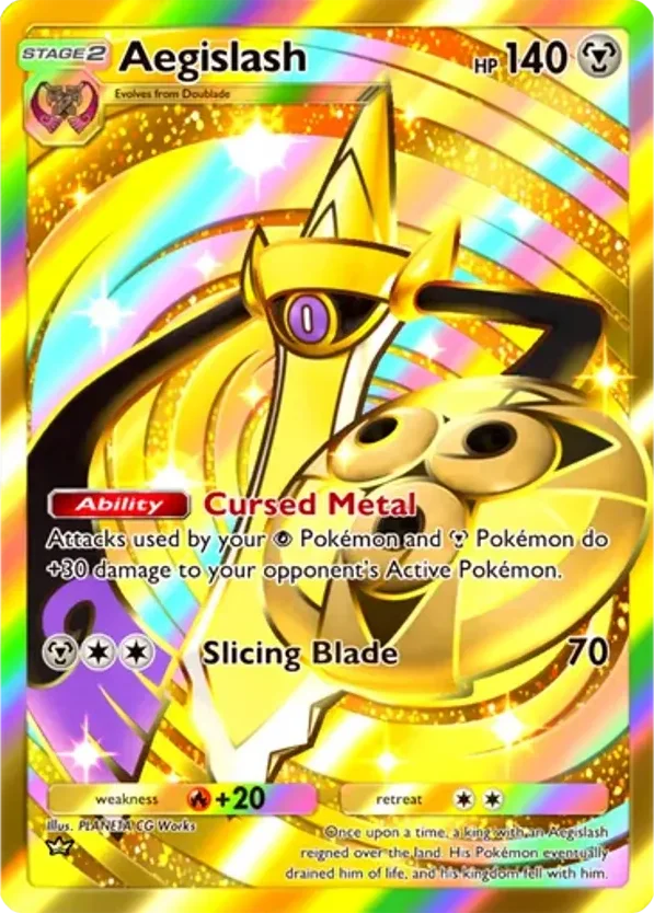 Aegislash · Crimson Blaze