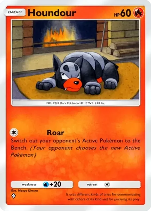 Houndour · Crimson Blaze