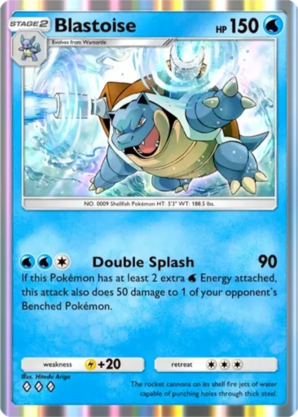 Blastoise · Crimson Blaze
