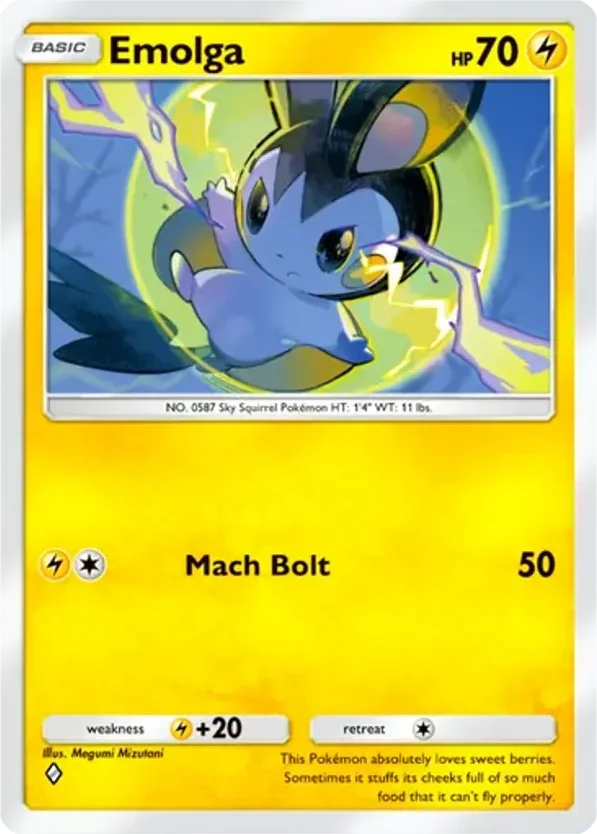 Emolga · Crimson Blaze