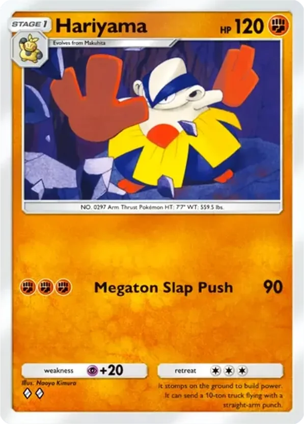 Hariyama · Crimson Blaze