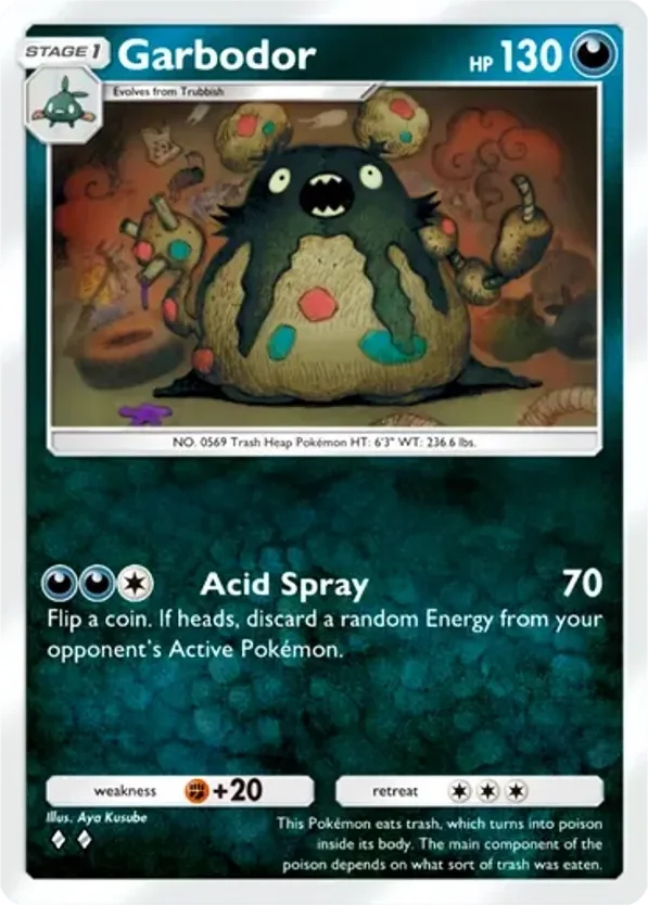 Garbodor · Crimson Blaze