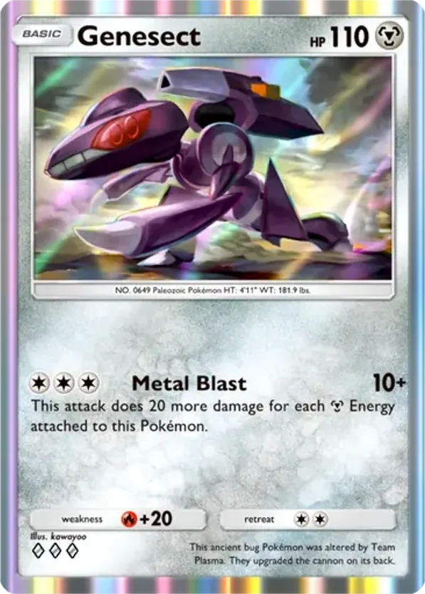 Genesect · Crimson Blaze