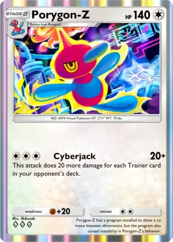 Porygon-Z · Crimson Blaze