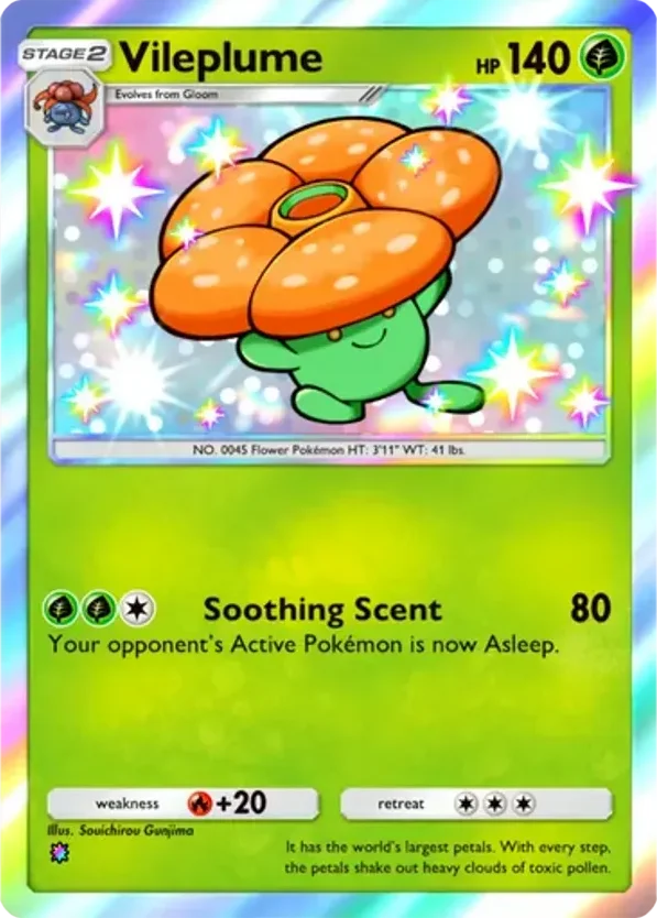 Vileplume · Crimson Blaze