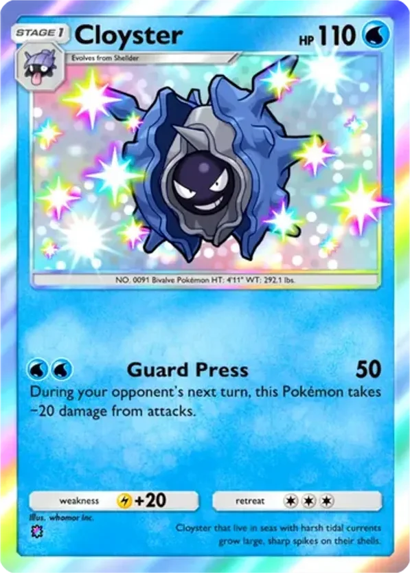 Cloyster · Crimson Blaze