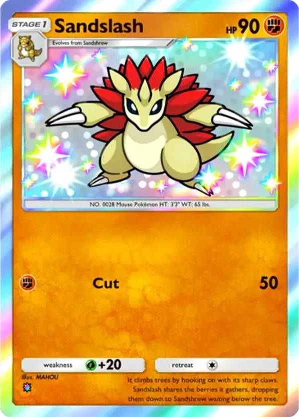 Sandslash · Crimson Blaze