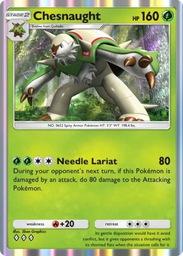 Chesnaught · Fantastical Parade