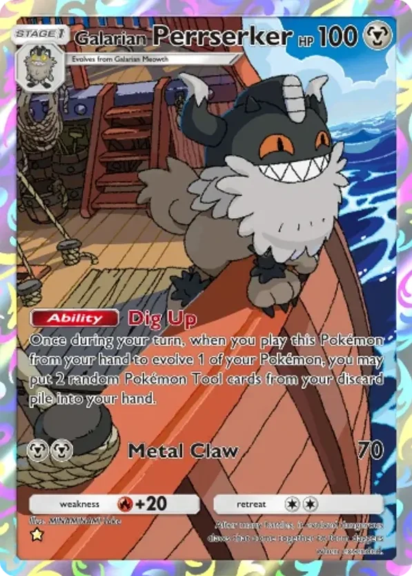 Galarian Perrserker · Fantastical Parade
