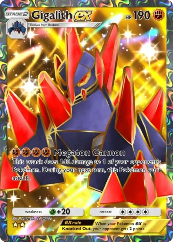 Gigalith ex · Fantastical Parade