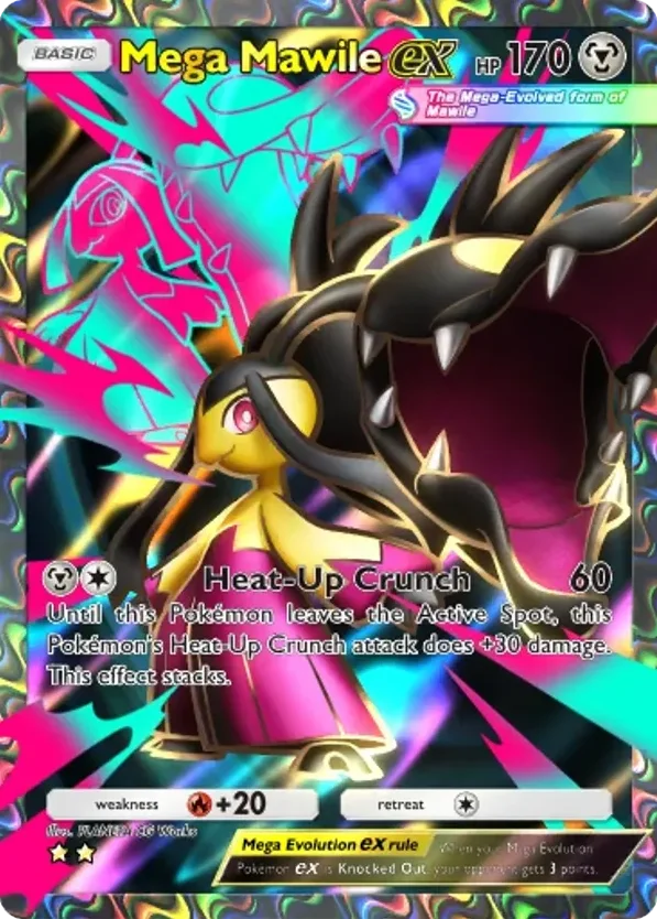 Mega Mawile ex · Fantastical Parade