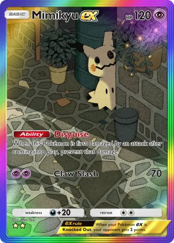 Mimikyu ex · Fantastical Parade
