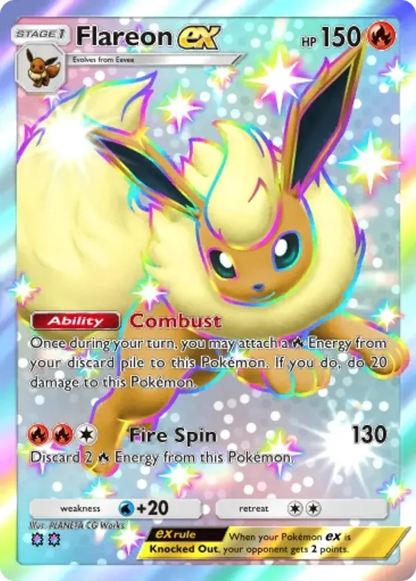 Flareon ex · Fantastical Parade