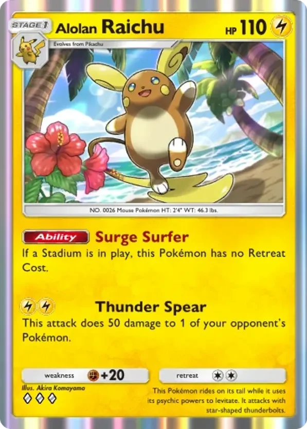 Alolan Raichu · Fantastical Parade