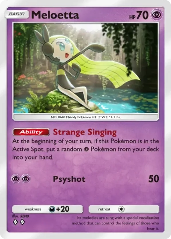 Meloetta · Fantastical Parade