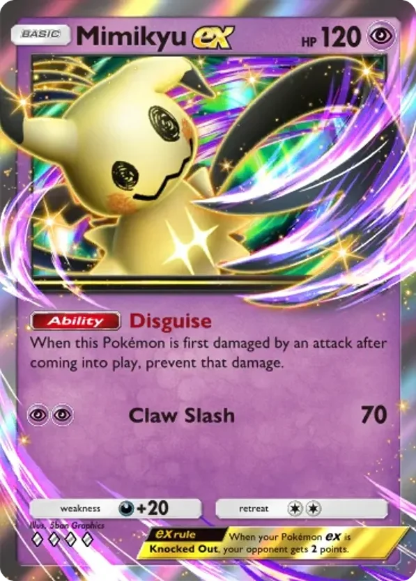 Mimikyu ex · Fantastical Parade