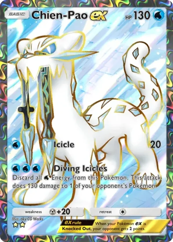 Chien-Pao ex · Paldean Wonders