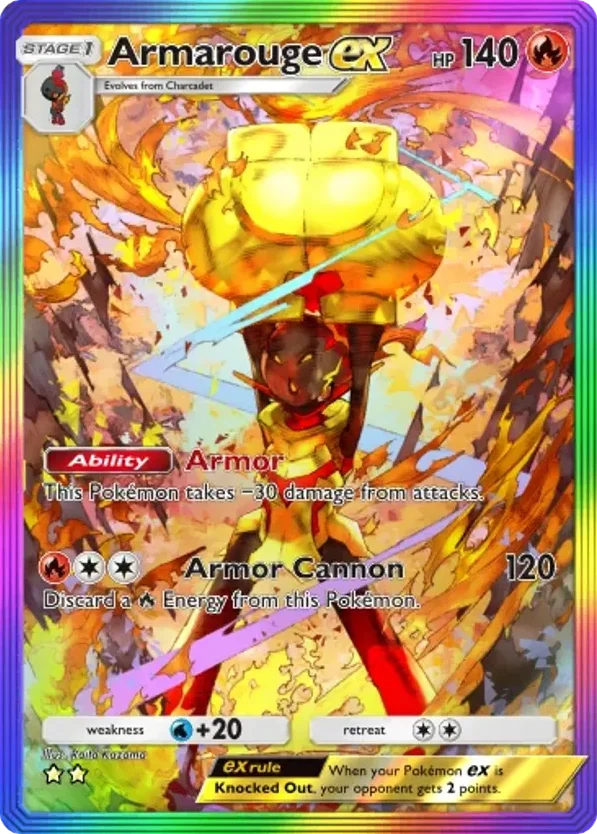 Armarouge ex · Paldean Wonders