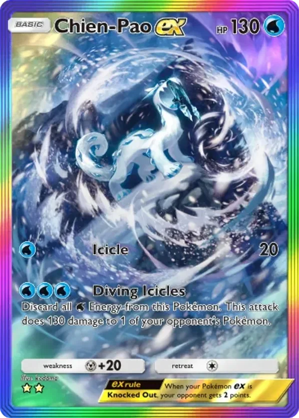 Chien-Pao ex · Paldean Wonders