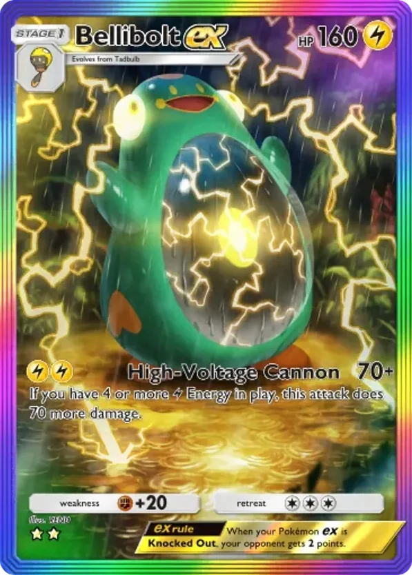 Bellibolt ex · Paldean Wonders