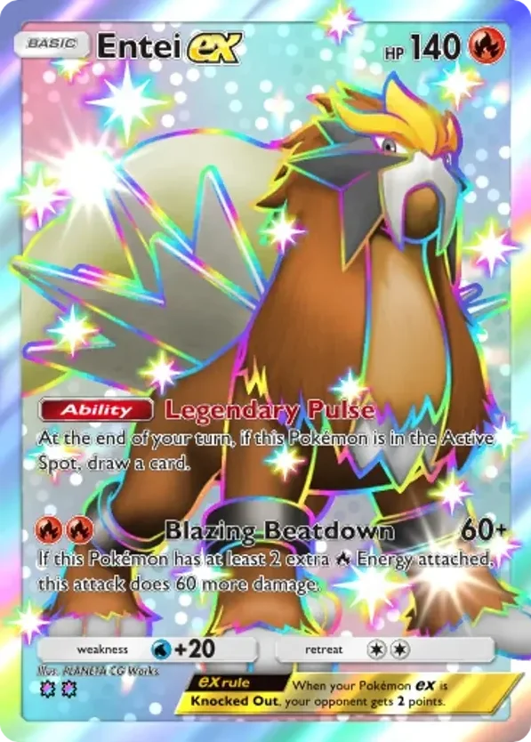 Entei ex · Paldean Wonders