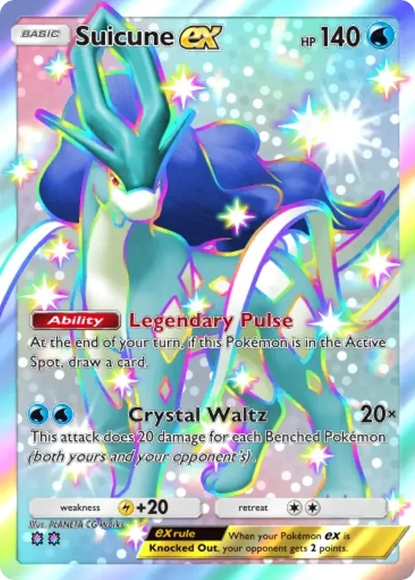 Suicune ex · Paldean Wonders