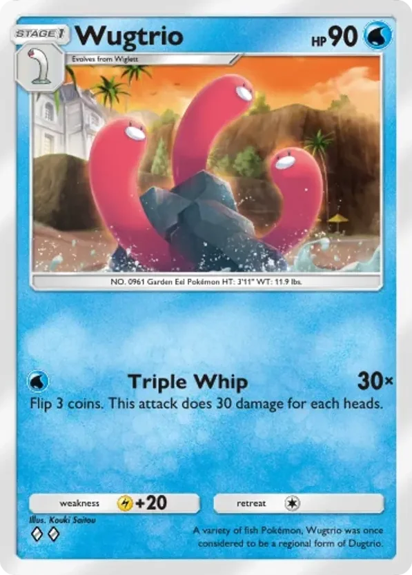Wugtrio · Paldean Wonders