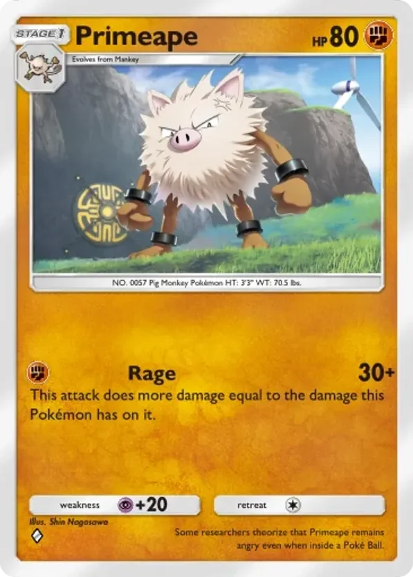Primeape · Paldean Wonders