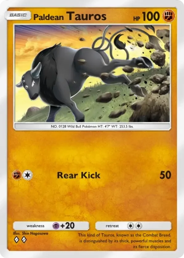 Paldean Tauros · Paldean Wonders