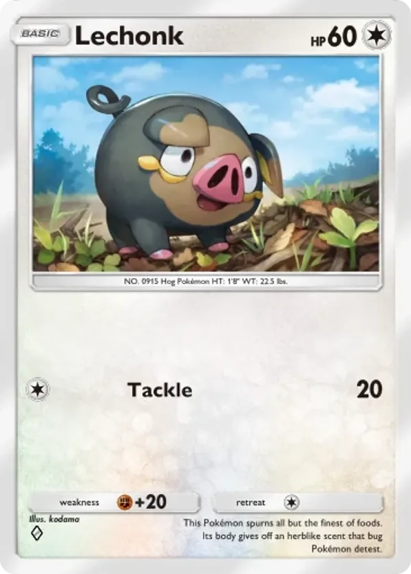Lechonk · Paldean Wonders