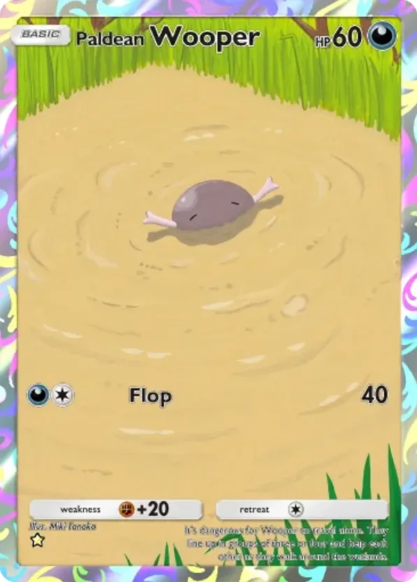 Paldean Wooper · Paldean Wonders
