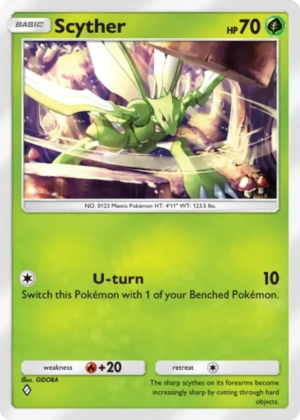 Scyther · Mega Shine
