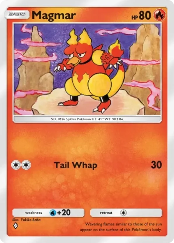 Magmar · Mega Shine