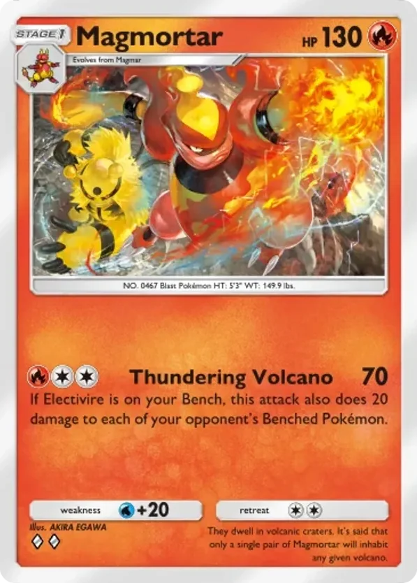 Magmortar · Mega Shine