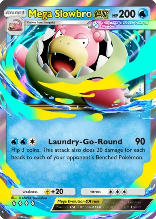 Mega Slowbro ex · Mega Shine