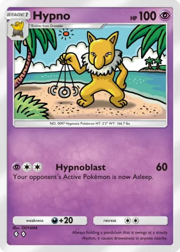Hypno · Mega Shine