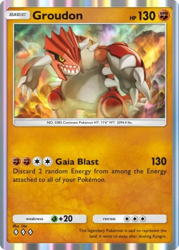 Groudon · Mega Shine