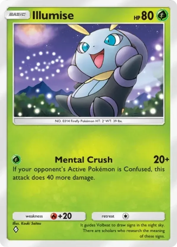 Illumise · Mega Shine
