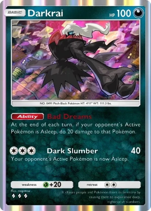 Darkrai · Mega Shine