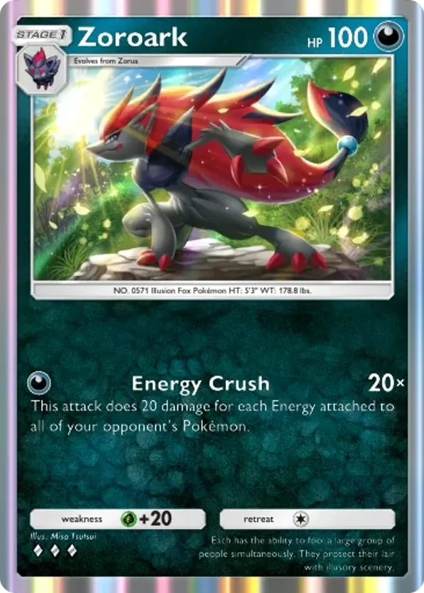Zoroark · Mega Shine