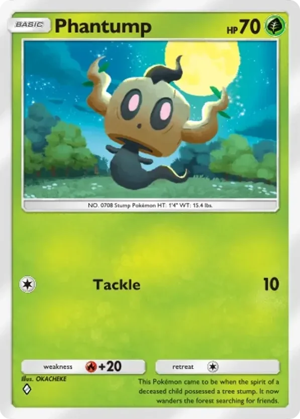 Phantump · Mega Shine