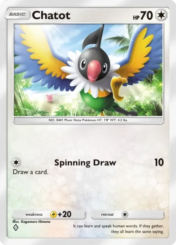 Chatot · Mega Shine