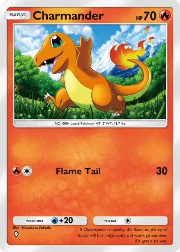 Charmander · Mega Shine