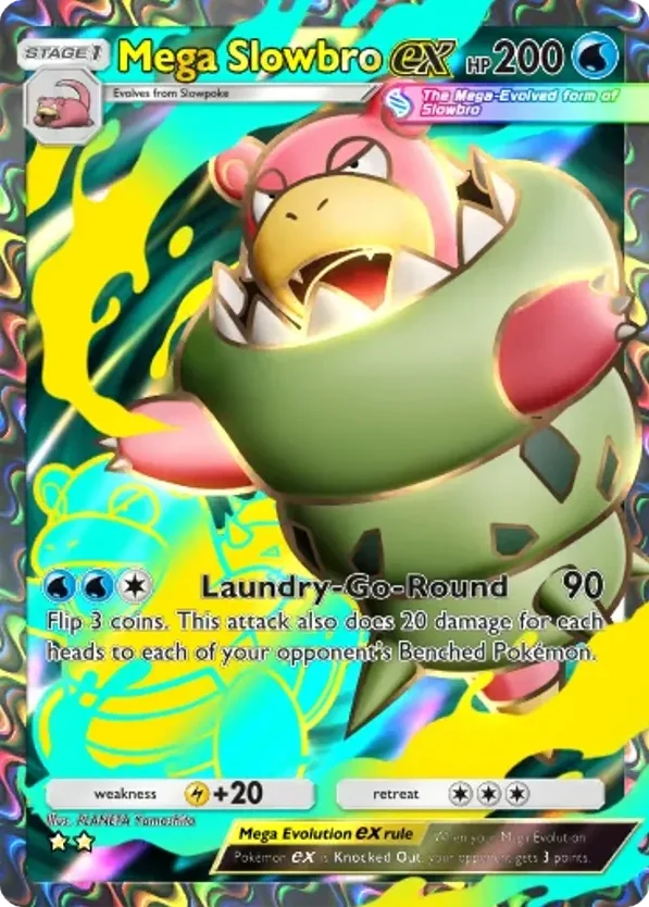 Mega Slowbro ex · Mega Shine