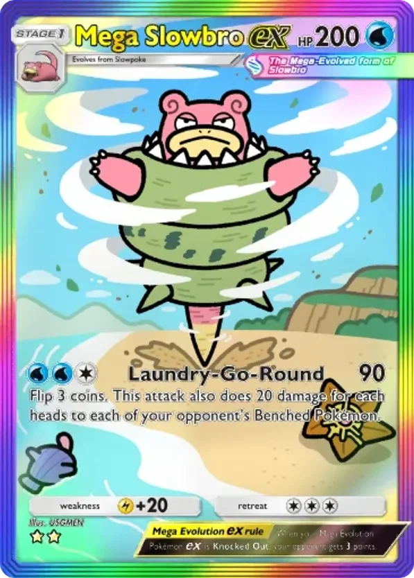 Mega Slowbro ex · Mega Shine