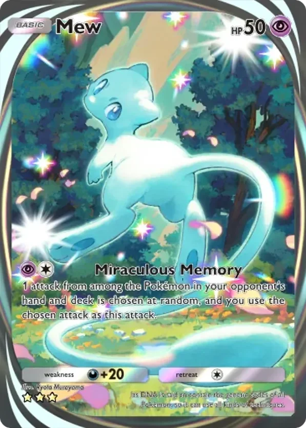Mew · Mega Shine