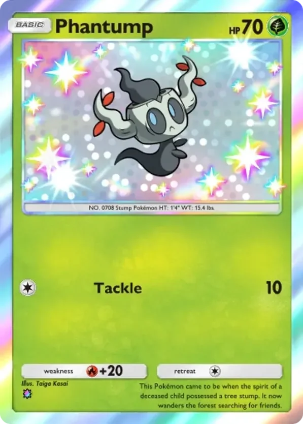 Phantump · Mega Shine