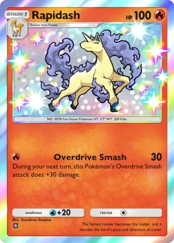 Rapidash · Mega Shine