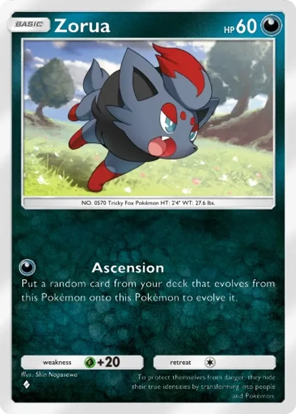 Zorua · Pulsing Aura